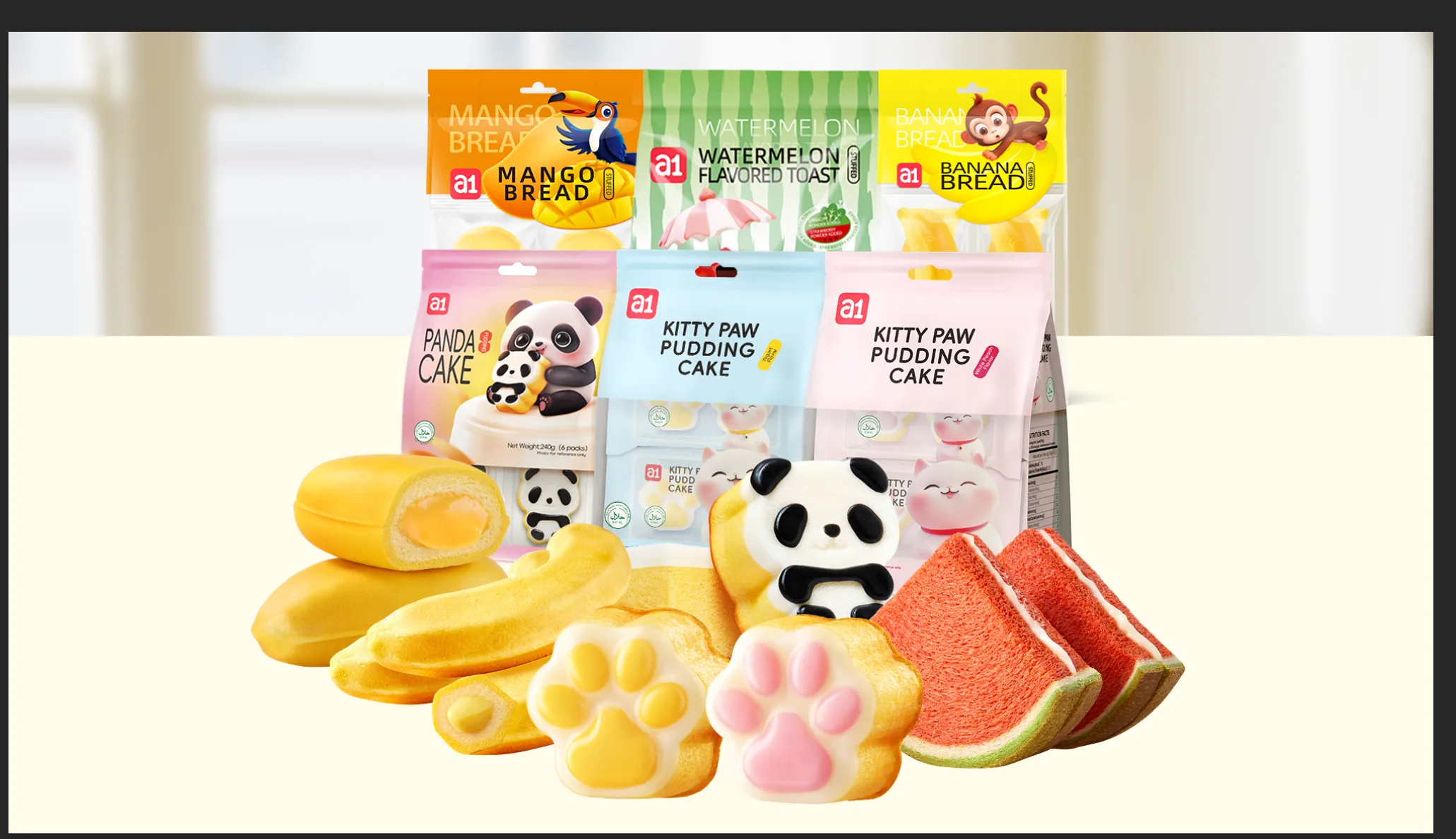 a1 Snack Lab — الرائد الصيني في تصنيع الخبز بأشكال الفواكه ومورّد المخبوزات المبتكرة