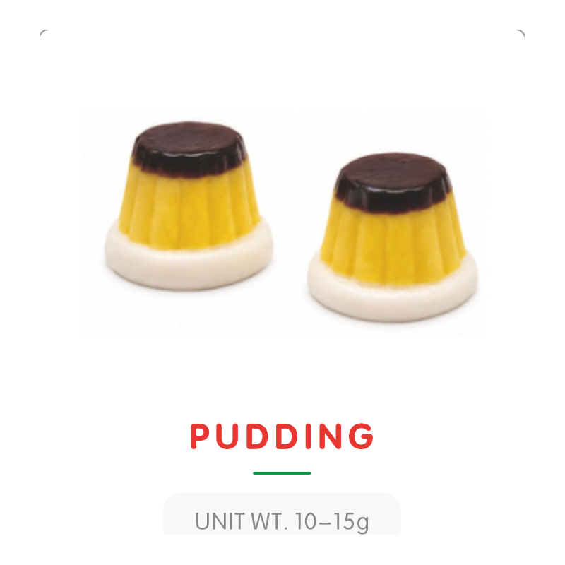 Pudding Shaped Gummy Candy