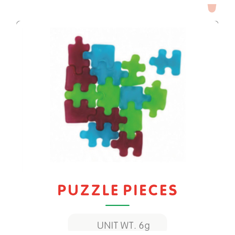 Puzzle Piece Gummy Candy main