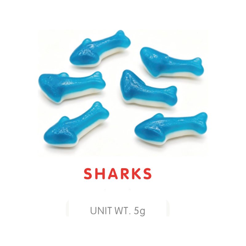 Shark Shaped Gummy Candy