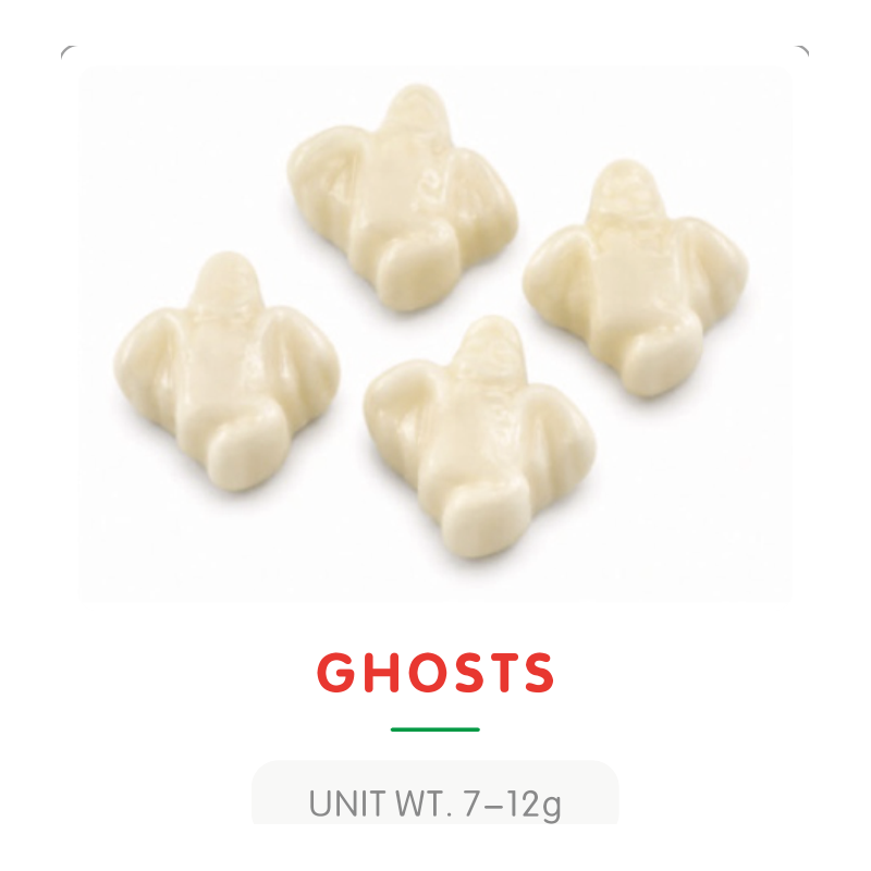Ghost Shaped Gummy Candy
