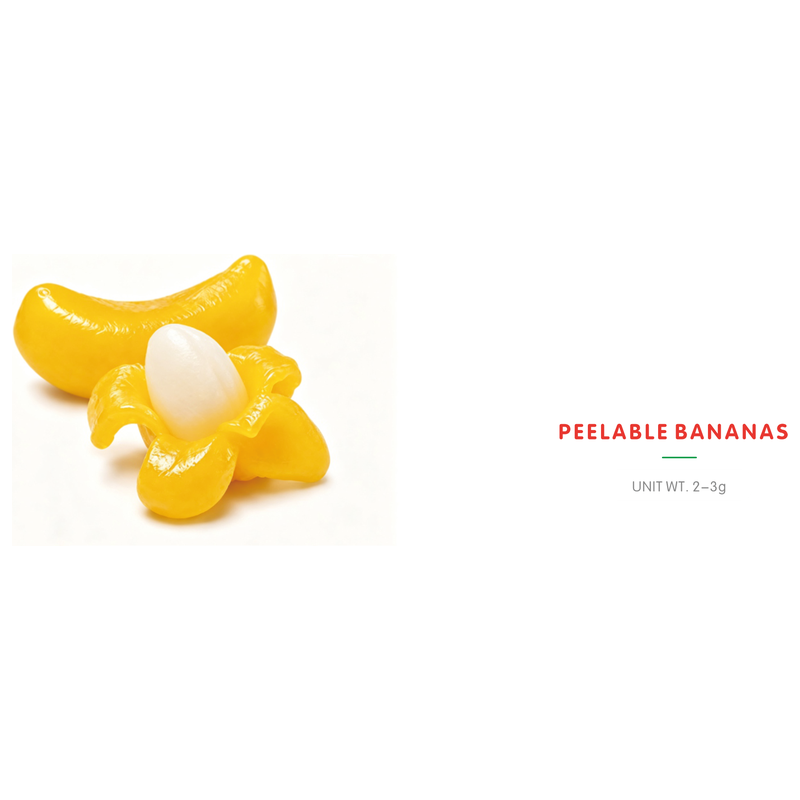 Peelable Banana Gummy Candy