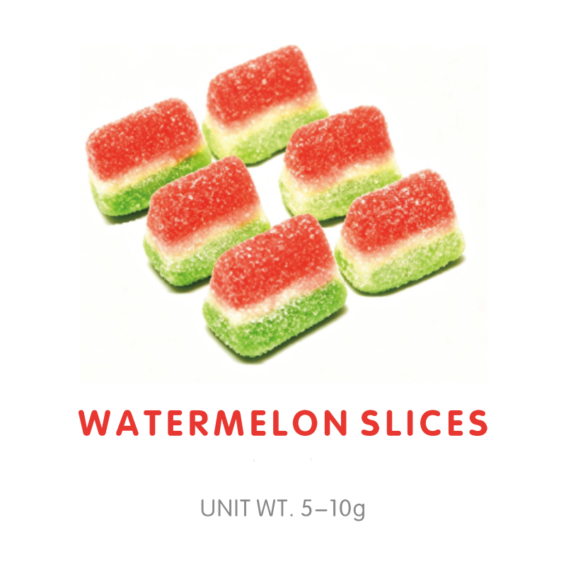 Watermelon Slices Gummy Candy