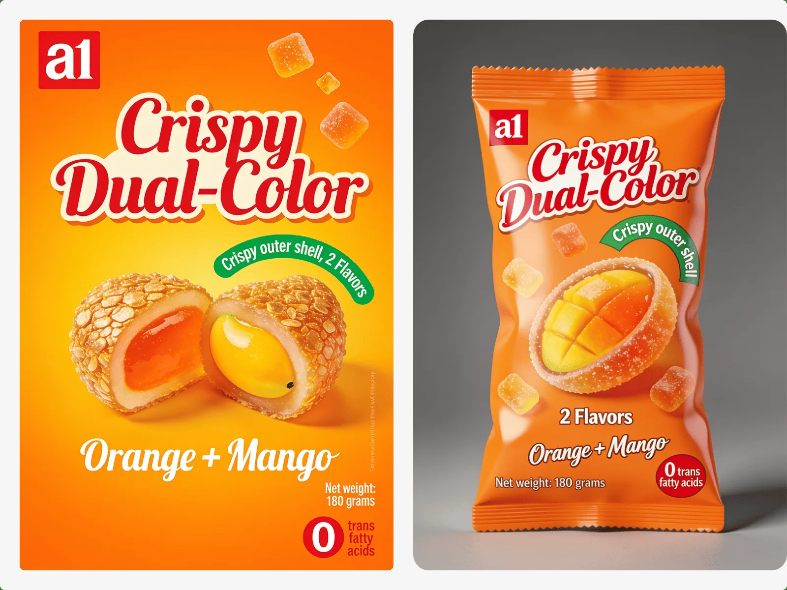 a1 4D Crispy Dual-Color Gummy — صيغة بقوامين تعزز إعادة الشراء في أول برنامج