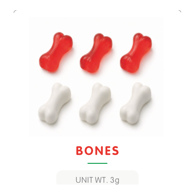 Bone Shaped Gummy Candy