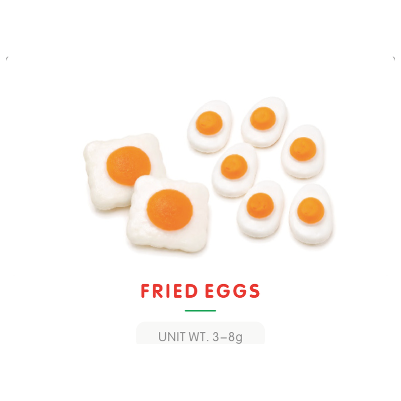 Fried Egg Gummy Candy main