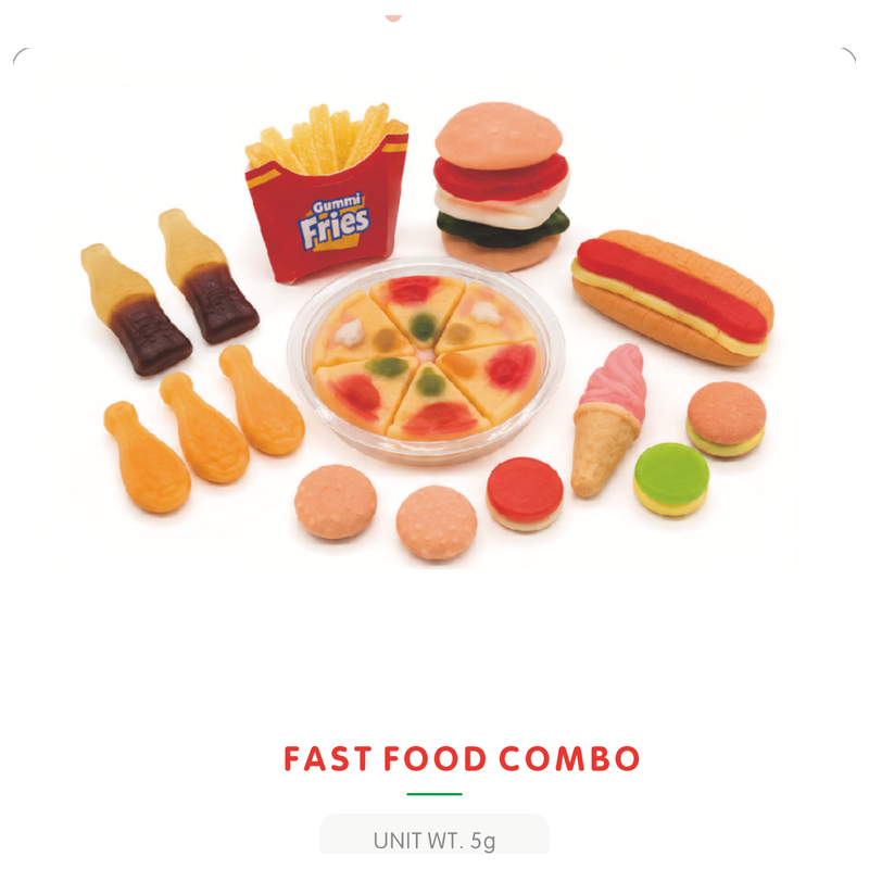 Fast Food Combo Gummy Candy