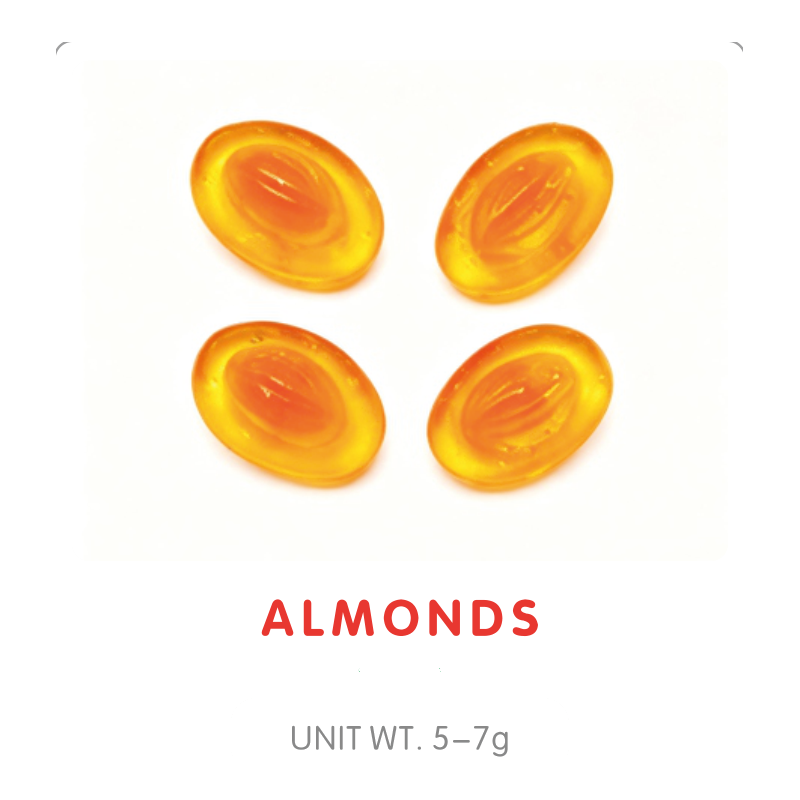 Almond Shaped Gummy Candy main