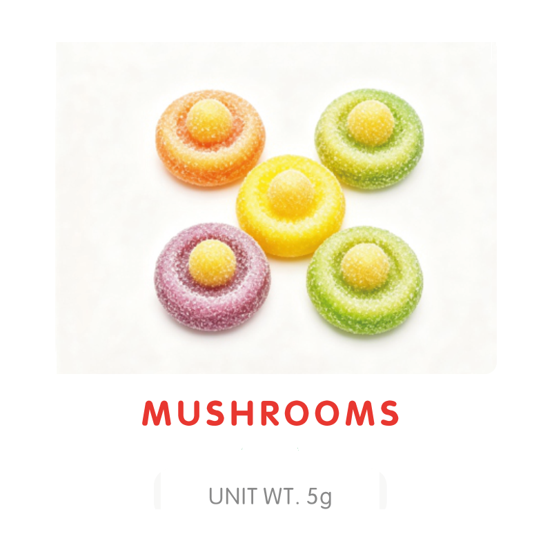 Mushroom Gummy Candy