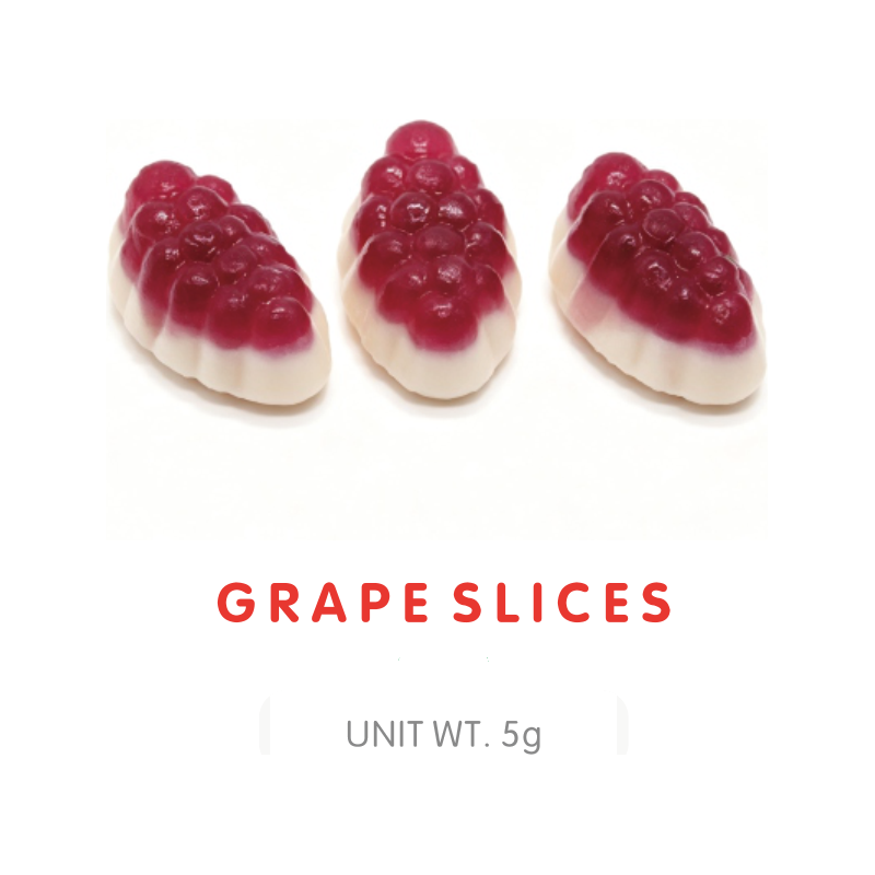 Grape Slices Gummy Candy